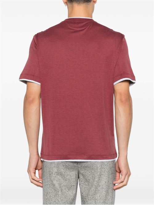 Cotton T-shirt BRUNELLO CUCINELLI | MR8337427CMK02